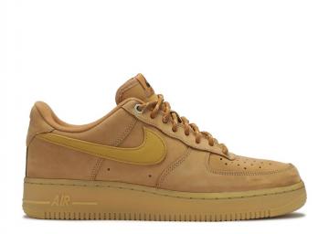 Nike Air Force 1 Low 2019 Flax Brown Wheat Light Gum Black CJ9179-200