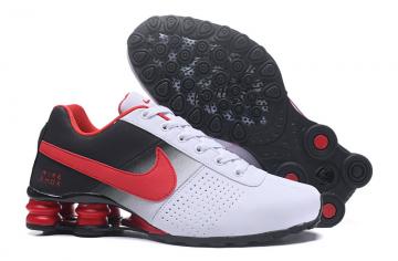 Nike Air Shox Deliver 809 Men Running shoes White Black Red