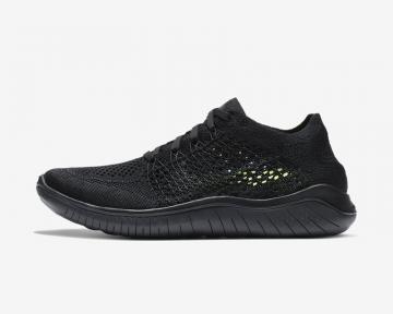 Nike Wmns Free RN Flyknit 2018 Black Anthracite 942839-002