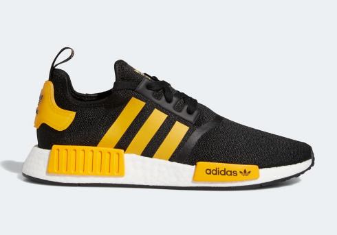 Adidas NMD R1 Core Black Active Gold Cloud White FY9382