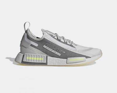 Adidas NMD R1 Spectoo Grey One Grey Three Yellow Tine FZ3203