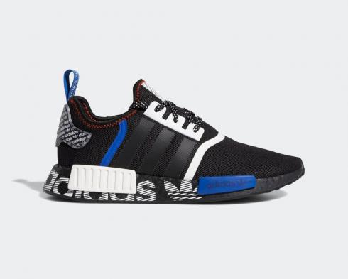 Adidas NMD R1 Transmission Pack Core Black Collegiate Royal Active Red FV5215