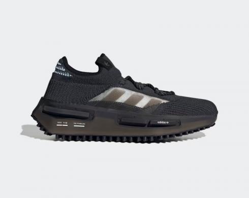 Adidas NMD S1 Carbon Core Black Clear Sky IE2237