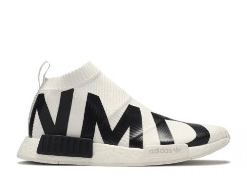 Adidas Nmd cs1 Primeknit Print White Core Black Cloud EG7538