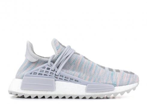 Adidas Pharrell X Billionaire Boys Club Nmd Human Race Trail Cotton Candy Core Clear White Black Grey AC7358