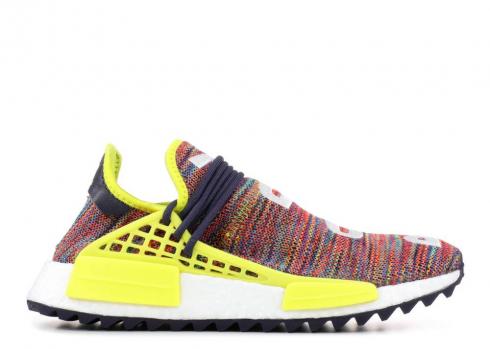 Adidas Pharrell X Nmd Trail Human Race Noble Bold Yellow Footwear Ink White AC7360