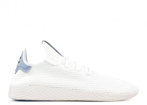Adidas Pharrell X Tennis Hu Tactile Blue White Footwear BY8718