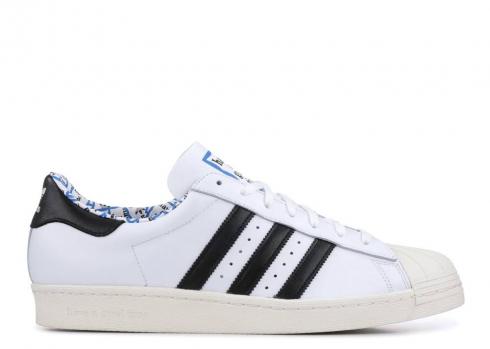 Adidas Have A Good Time X Superstar 80s Chalk White Core Black Footwear G54786