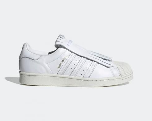 Adidas Originals Superstar Kiltie Footwear White Gold Metal FV3421