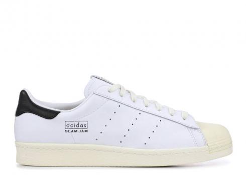 Adidas Slam Jam X Superstar 80s White Footwear BB9485