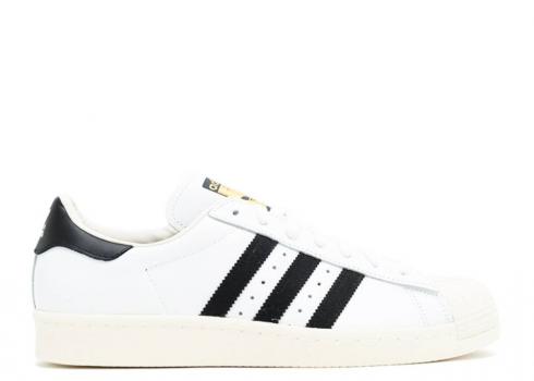 Adidas Superstar 80s White Chalk Black G61070