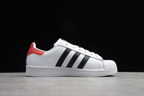 Adidas Superstar Core Black Red Cloud White Shoes FU9528