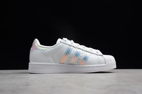 Adidas Superstar J Hologram Footwear White Multi-Color CG3596