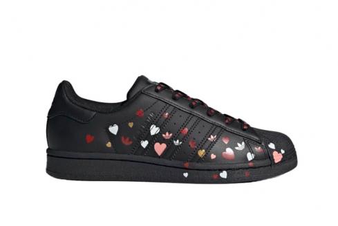 Adidas Wmns Superstar Valentines Day White Black Glory Pink FV3288