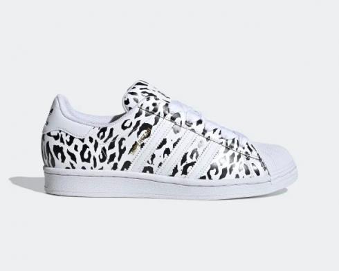Wmns Adidas Superstar Cheetah Print Cloud White Core Black FV3451