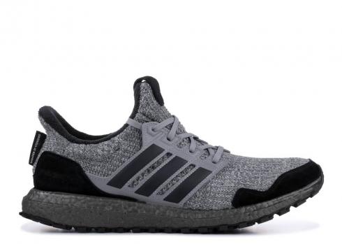 Adidas Game Of Thrones X Ultraboost 4.0 House Stark Core White Black Grey Off EE3706