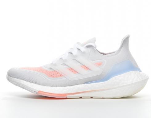 Adidas UltraBoost 21 White Glow Pink FY0396