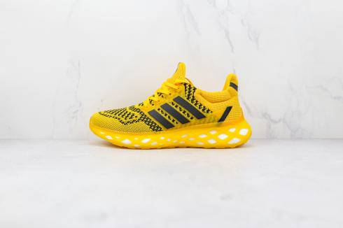Adidas Ultra Boost Web DNA Yellow Core Black Cloud White GY4172