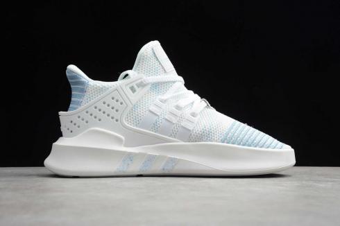 Adidas EQT Bask ADV White Blue Running Shoes EE5049