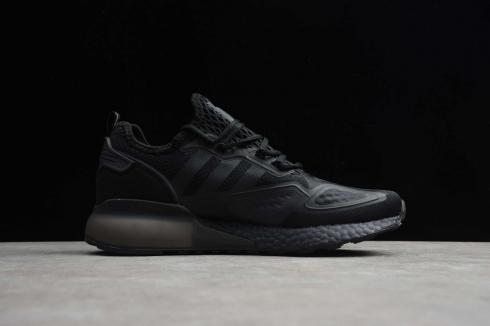 Adidas Originals ZX 2K Boost Triple Black Shoes FV7478