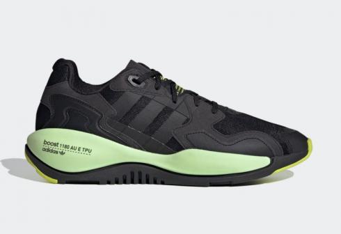 Adidas Originals ZX Alkyne Boost Green Black Shoes FY3023