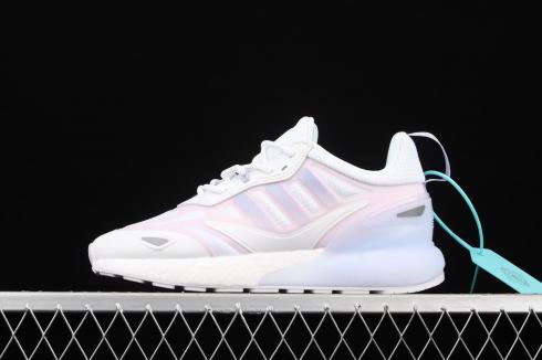 Adidas ZX 2K Boost 2.0 Cloud White Violet Tone Clear Pink GZ7824