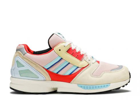 Adidas Zx 8000 Vapour Pink Aqua Clear Yellow Easy EF4367