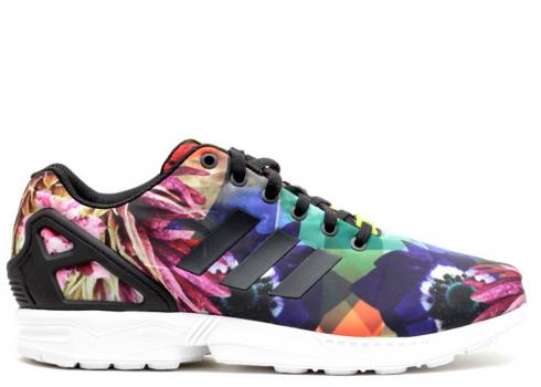 Adidas Zx Flux Floral Torsion City Pack Black1 Bahglo M21064