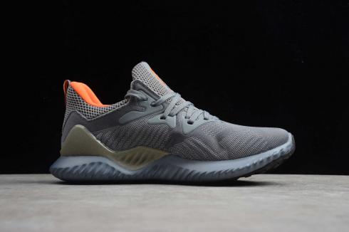 2020 Adidas Alphaboost Grey Orange Shoes CG3302