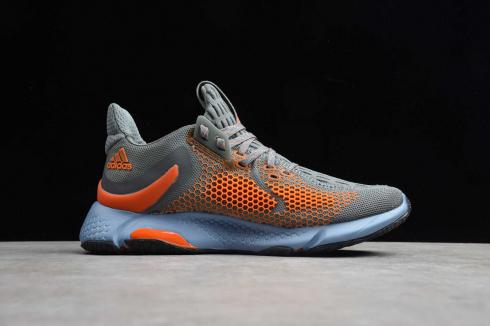 Adidas AlphaBounce Beyond Core Black Grey Orange Shoes CG5583