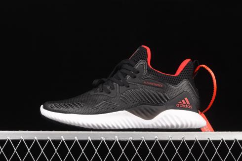 Adidas AlphaBounce Beyond Core Black Gym Red Cloud White B76043