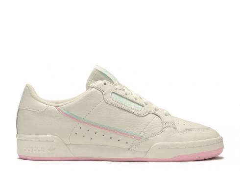Adidas Continental 80 Off White Pink Mint Clear True BD7645