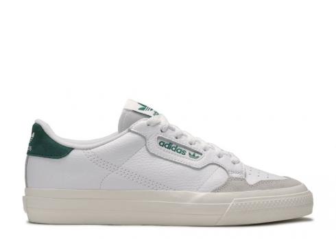Adidas Continental 80 Vulc Footwear White Green EF3534