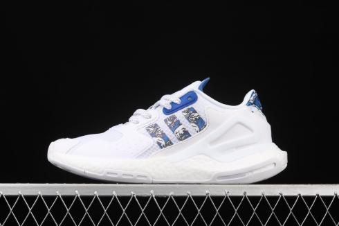 Adidas Day Jogger 2020 Boost Cloud White Blue FW5897