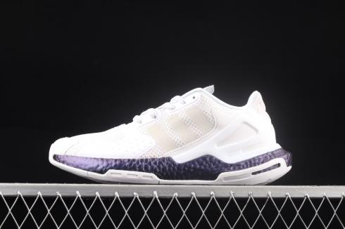 Adidas Day Jogger 2020 Boost Cloud White Purple Shoes FW5896