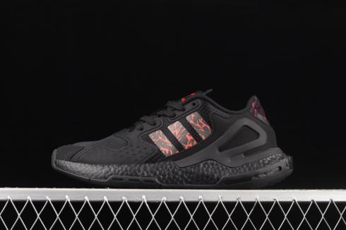Adidas Day Jogger Boost Core Black Red Shoes FW5898
