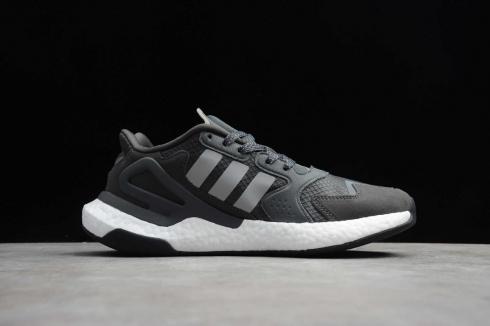 Adidas Day Jogger Core Black Grey Cloud White Running Shoes FW3019