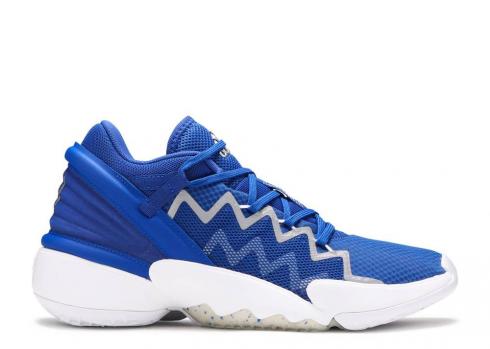 Adidas Don Issue 2 Collegiate Royal White Cloud FW8514