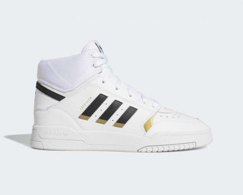Adidas Drop Step Gold Metallic Footwear White Core Black EE5926