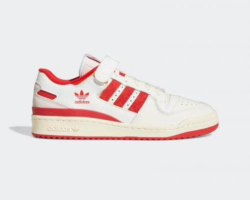 Adidas Forum 84 Low Candy Cane Team Power Red Cream White GY6981