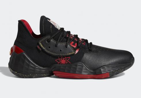 Adidas Harden Vol. 4 Chinese New Year Core Black Red Shoes EF9938
