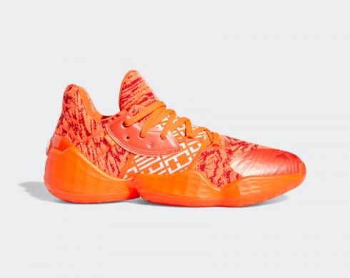 Adidas Harden Vol. 4 Scarlet Cloud White Solar Red EH2409