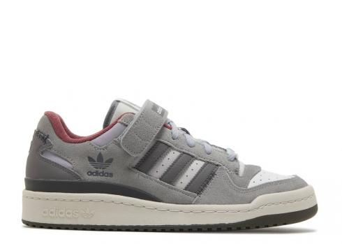 Adidas Home Alone 2 X Forum 84 Low Pigeon Lady Charcoal Solid Grey Four Crystal White ID4328