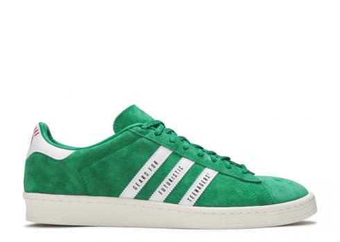 Adidas Human Made X Campus Green Off White Footwear FY0732