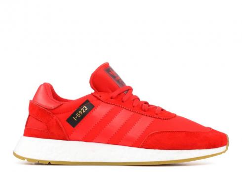 Adidas I-5923 Core Red Gum 3 Footwear White B42225