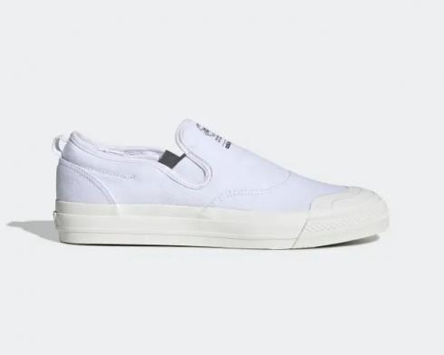 Adidas Nizza RF Slip-On Cloud White Off White Shoes EF1410