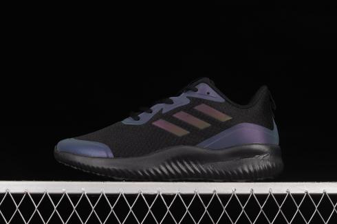 Adidas Originals Alphacomfy Core Black Purple Shoes GZ3402