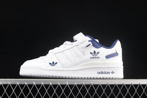 Adidas Originals Forum 84 Low Cloud White Navy Blue HO1673