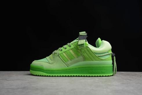 Adidas Originals Forum Low Light Green Core Black Shoes GW0269