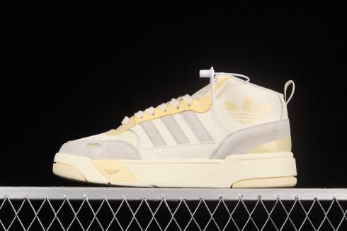 Adidas Originals Post UP Cloud White Yellow Grey Shoes H00221